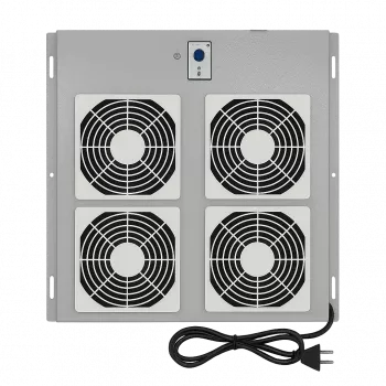 DSIT DS-FT-OUT vėdinimo įrenginys su 4 ventiliatoriais ir termostatu lauko tinklo spintoms
