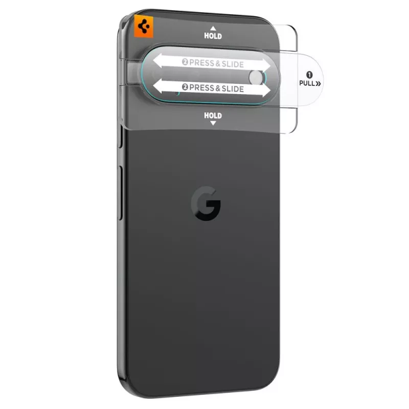 Spigen Optik Pro Glas.tR EZ Fit fotoaparato apsauga 2 vnt. Google Pixel 11 Pro XL - skaidri