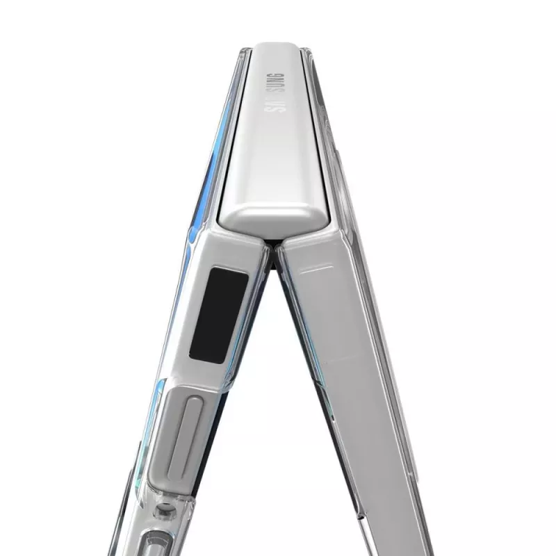 SPIGEN AirSkin MagSafe Galaxy Z Flip 8 dėklas permatomas/baltas