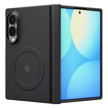 Spigen AirSkin Aramid MagSafe dėklas Samsung Galaxy Z Fold 8 - juodas
