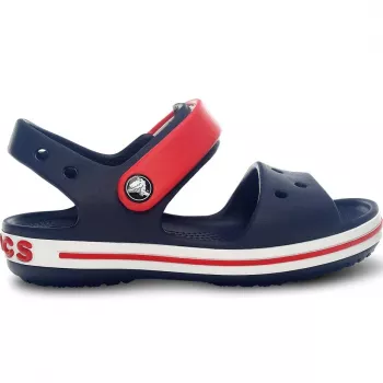 Crocs Crocband Sandal Kids Navy Blue Red 12856-485