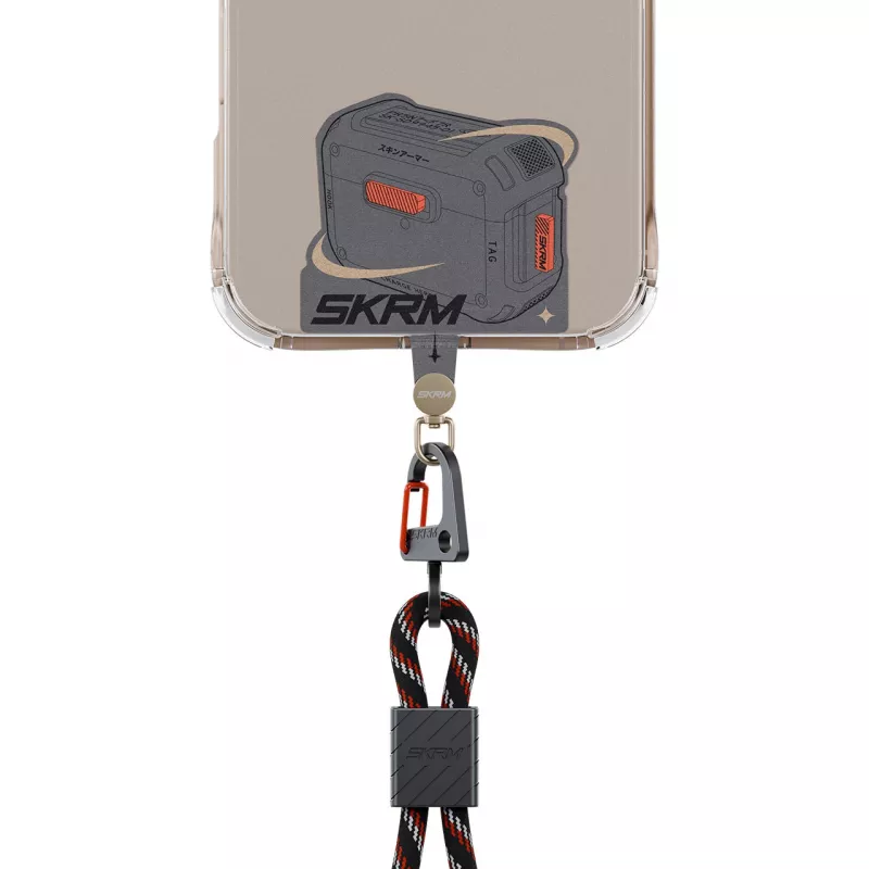 Skinarma Mecha Universal Lanyard Adapter pilka