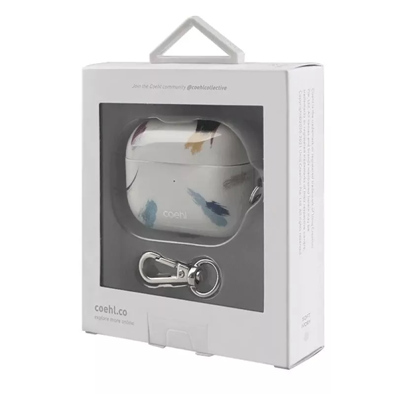 UNIQ Coehl Reverie AirPods Pro dėklas Soft Ivory