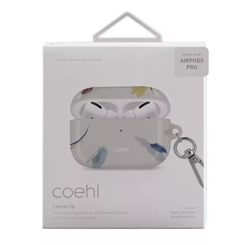 UNIQ Coehl Reverie AirPods Pro dėklas Soft Ivory