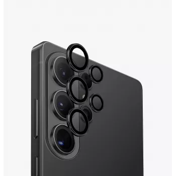UNIQ Optix Aliuminio fotoaparato objektyvo apsauga, skirta Samsung Galaxy S26 Ultra - juoda