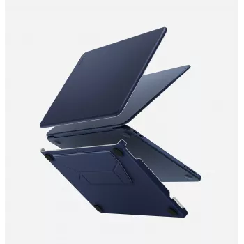 UNIQ Lyden Versa dėklas, skirtas MacBook Pro 14 inch / MacBook Air 15 inch - tamsiai mėlynas
