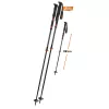Komperdell Carbon C2 Ultralight kalnų slidinėjimo lazdos - juodos/oranžinės
