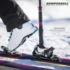 Komperdell Carbon C2 Ultralight kalnų slidinėjimo lazdos - juodos/oranžinės