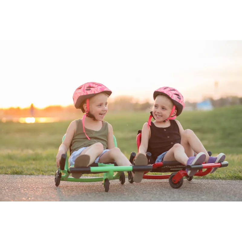 EzyRoller Classic Pink važinėjimo žaislas vaikams nuo 3 iki 12 metų
