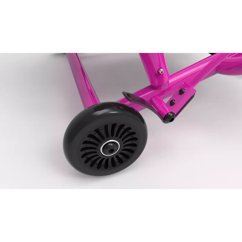 EzyRoller Classic Pink važinėjimo žaislas vaikams nuo 3 iki 12 metų