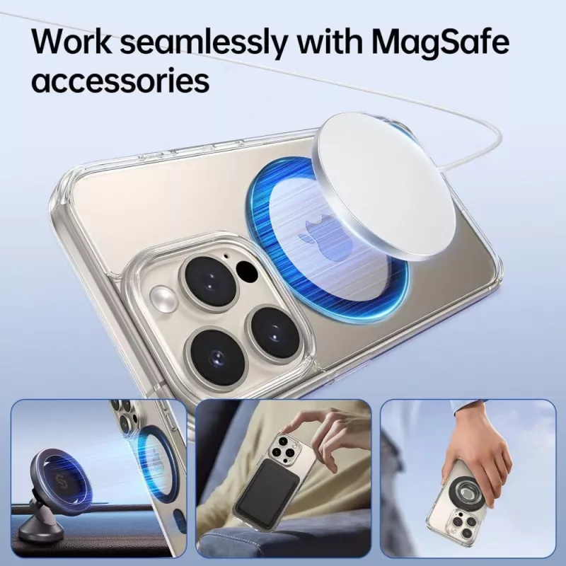 Tech-Protect Magmat MagSafe magnetinis žiedas juodos spalvos