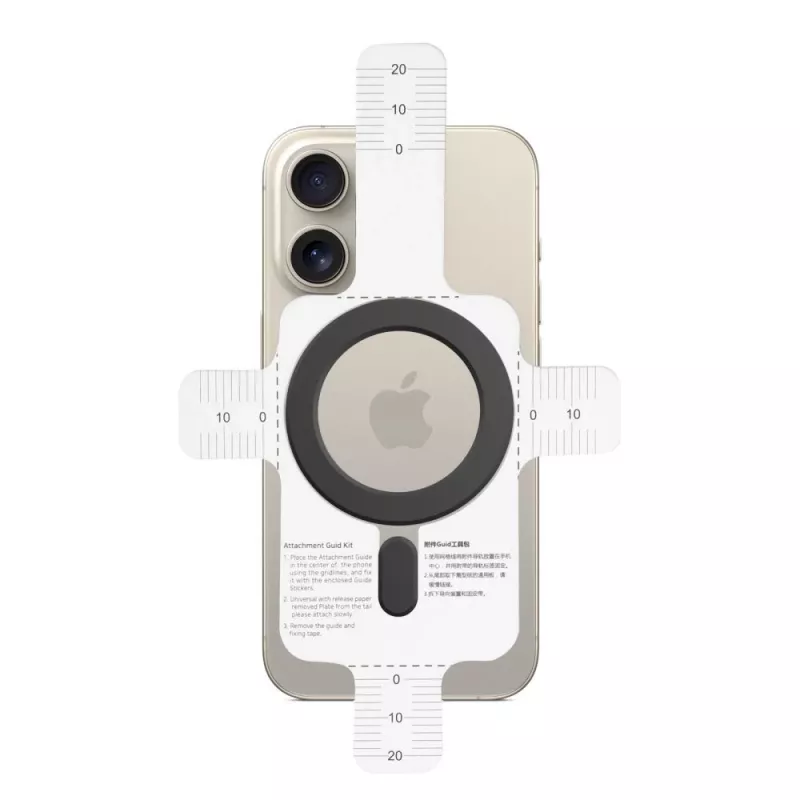 Tech-Protect Magmat MagSafe magnetinis žiedas juodos spalvos