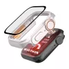 TECH-PROTECT DEFENSE360 Apple Watch 4/5/6/SE (44mm) titano/oranžinis tvirtas dėklas su integruotu dirželiu