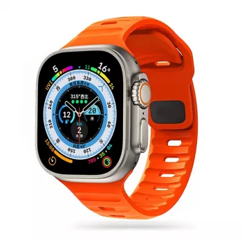 TECH-PROTECT Iconband Line Apple Watch dirželis (42/44/45/49 mm) oranžinis