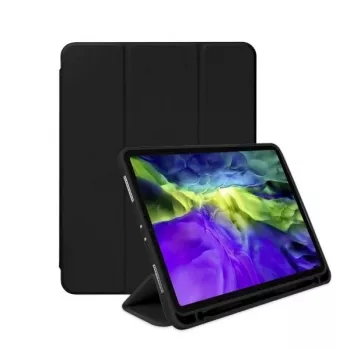 Mercury Fancy Diary Flip Case, skirtas Apple iPad Pro 12,9 colio 5 kartos (2021) - juodas