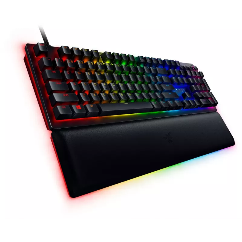 Laidinė žaidimų klaviatūra Razer Huntsman V2, Analog Optical jungikliai, šiaurietiškas išdėstymas, RGB, juoda (RZ03-03610600-R3N1)