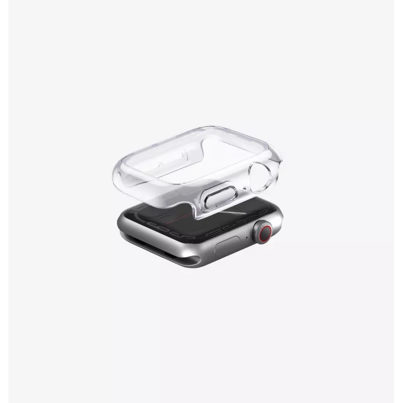UNIQ Garde apsauginis dėklas, skirtas Apple Watch Series 7/8/9 45mm - dūminė pilka