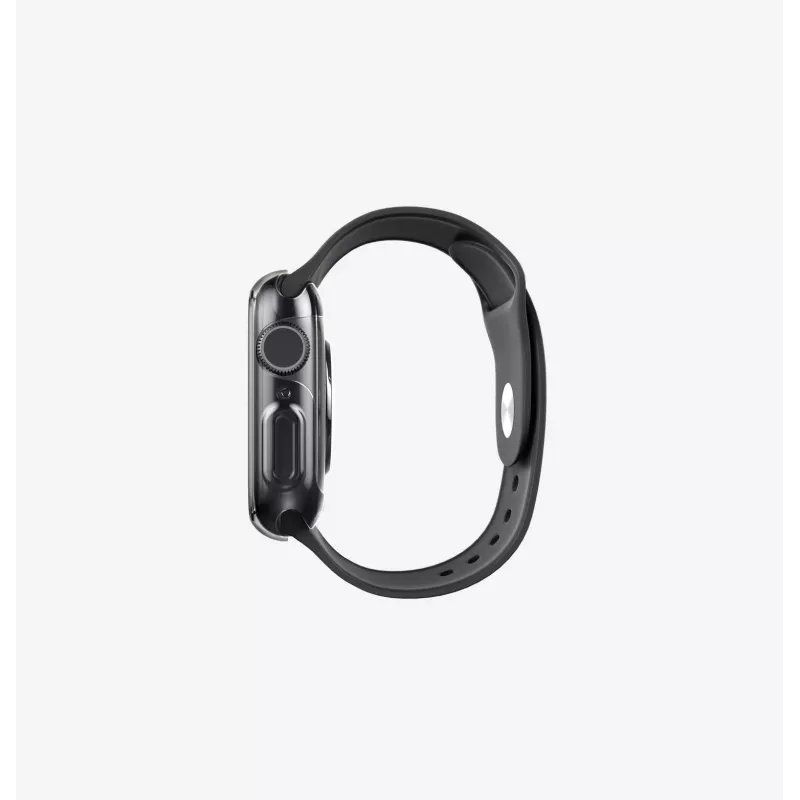 UNIQ Garde apsauginis dėklas, skirtas Apple Watch Series 7/8/9 45mm - dūminė pilka