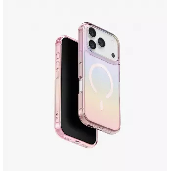 UNIQ Iridescia Magclick įkrovimo dėklas, skirtas iPhone 17 Pro - Midnight Quartz