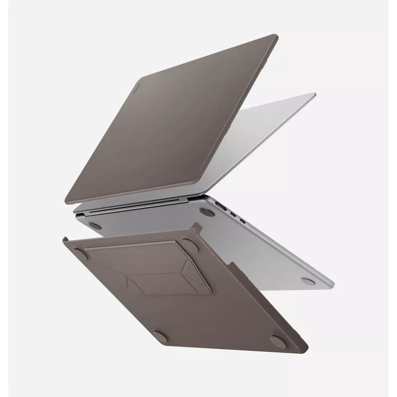 UNIQ Lyden Versa apsauginis aplankalas MacBook Air 13 inch (M2 2022 / M3 2024 / M4 2025 / M5 2026) - geltonas