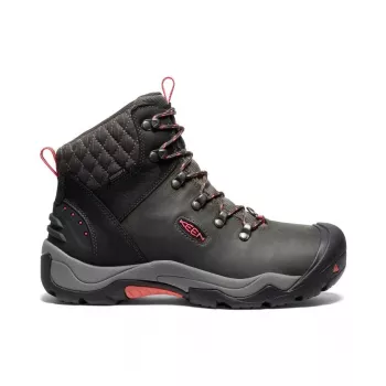 KEEN Women's Revel III vandeniui atsparus žieminis batas, juoda/rožinė, 7.5