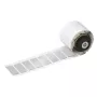 BRADY M710 etikečių spausdintuvo etiketės – baltas poliesteris, 31,75 mm x 25,4 mm, nuolatiniai klijai, 2500 etikečių/ritinyje