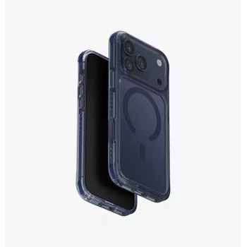 UNIQ Combat apsauginis dėklas, skirtas iPhone 17 Pro Max, su MagClick įkrovimu, mėlynas