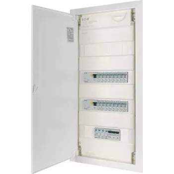 EATON KLV-PW-48-1PXL-1SPD-2PXF-16PLI 4 eilių paruošta paskirstymo spinta, 48 moduliai, IP30, balta