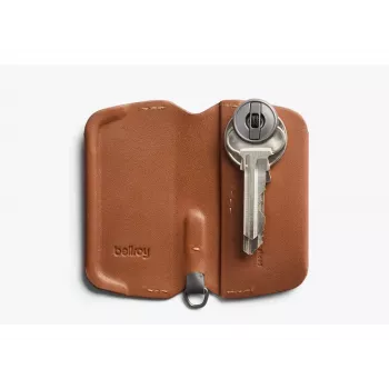 Bellroy Key Cover 3rd Edition Caramel odinis raktų laikiklis