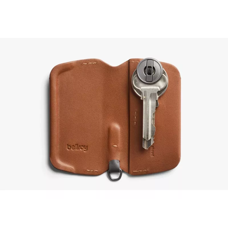 Bellroy Key Cover 3rd Edition Caramel odinis raktų laikiklis