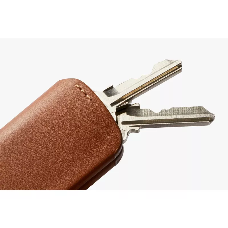 Bellroy Key Cover 3rd Edition Caramel odinis raktų laikiklis