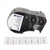 BRADY BMP51/BMP53/M511 savaiminio laminavimo vinilo etikečių kasetė, 25,4 mm x 6,4 m, balta/peršviečiama, B-499