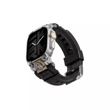 SKINARMA Talon dirželis, skirtas Apple Watch Ultra 49 mm, juodas
