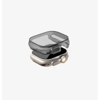 UNIQ Garde apsauginis dėklas, skirtas Apple Watch Ultra / Ultra 2 / Ultra 3 (49 mm) – dūminė pilka