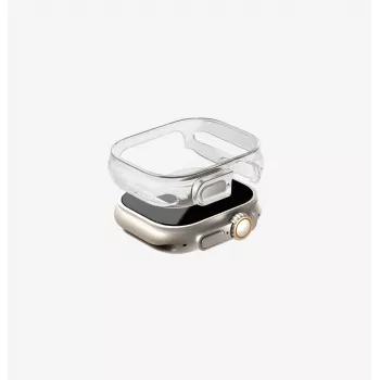 UNIQ Garde apsauginis dėklas, skirtas Apple Watch Ultra / Ultra 2 / Ultra 3 (49 mm) – dūminė pilka