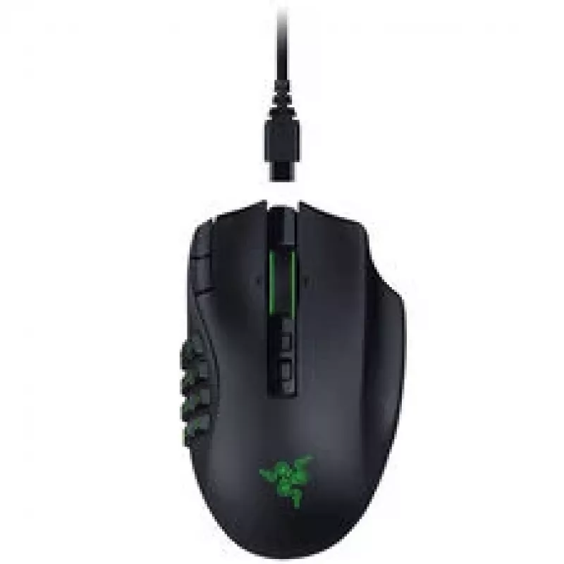 Razer Naga V3 Pro belaidė žaidimų pelė, 8000 Hz – juoda