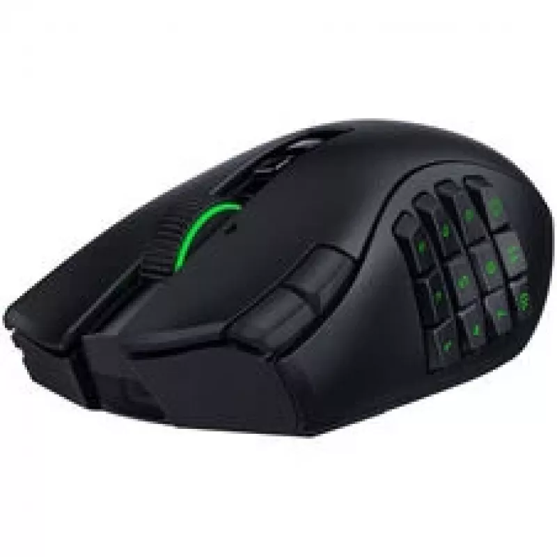 Razer Naga V3 Pro belaidė žaidimų pelė, 8000 Hz – juoda