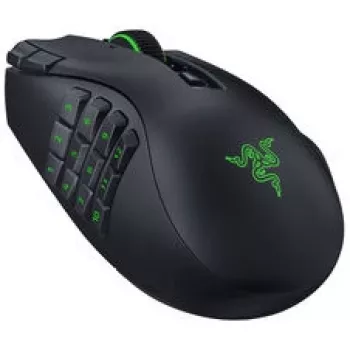 Razer Naga V3 Pro belaidė žaidimų pelė, 8000 Hz – juoda