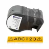 BRADY BMP51/BMP53/M511 savaiminio laminavimo vinilo etiketė, balta/peršviečiama, 1 colio plotis, 21 pėdų ritinys