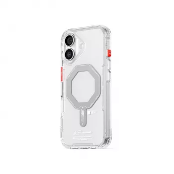 Skinarma Saido magnetinis įkrovimo dėklas, skirtas iPhone 17 - skaidrus