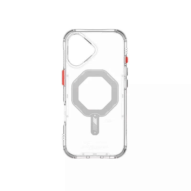 Skinarma Saido magnetinis įkrovimo dėklas, skirtas iPhone 17 - skaidrus