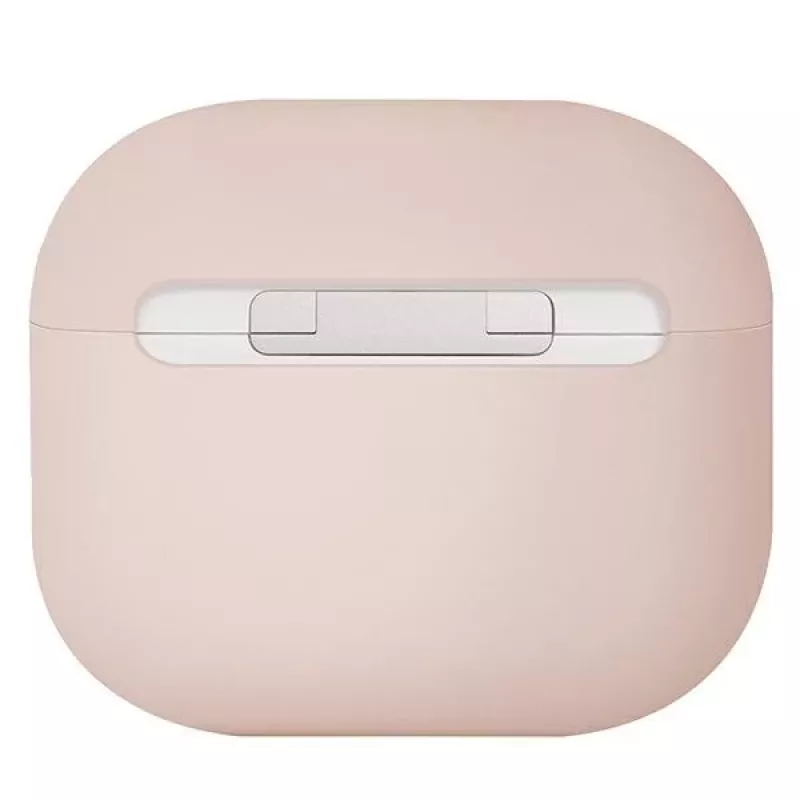 UNIQ Lino Silikoninis dėklas Apple AirPods 3 kartos ausinėms - rožinės spalvos