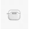 UNIQ Glase dėklas Apple AirPods 4 blizgantis dūminis