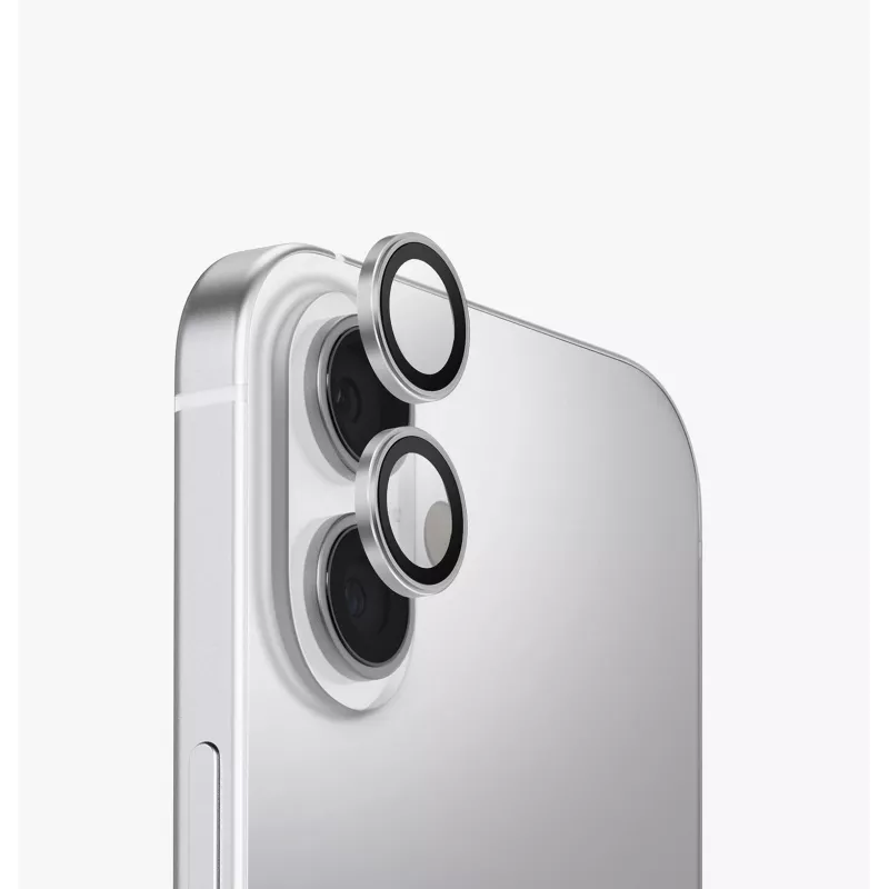 UNIQ Optix Aliuminio fotoaparato objektyvo apsauga, skirta iPhone 17, su aplikatoriumi, žalia