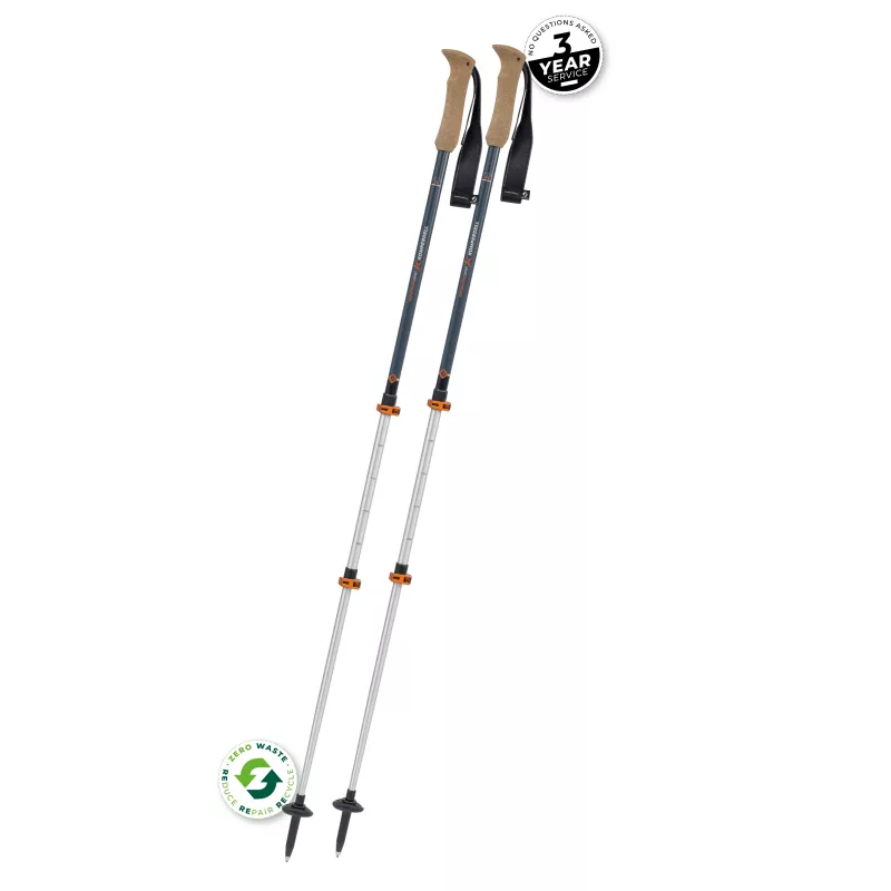 Komperdell Ridgehiker Zero trekkingo lazdos - tamsiai mėlynos