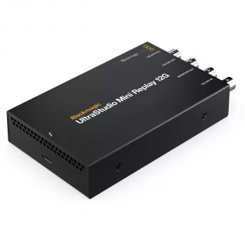 Blackmagic Design UltraStudio Mini Replay 12G – Thunderbolt 3 fiksavimo ir atkūrimo įrenginys, 12G-SDI, HDMI 2.0, 4Kp60, HDR, maitinamas iš magistralės