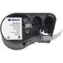 BRADY BMP51/BMP53/M511 savaiminio laminavimo vinilo etikečių kasetė, balta/peršviečiama, 25,4 mm x 25,4 mm, 250 etikečių