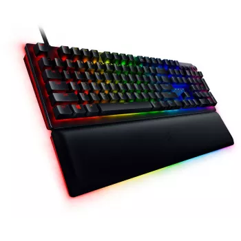 Laidinė žaidimų klaviatūra Razer Huntsman V2, Analog Optical jungikliai, JAV išdėstymas, RGB, juoda (RZ03-03610100-R3M1)
