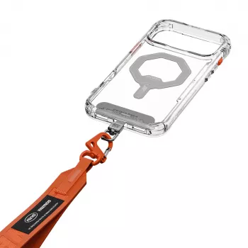 SKINARMA Scout XE Universal Phone Handstrap Oranžinis