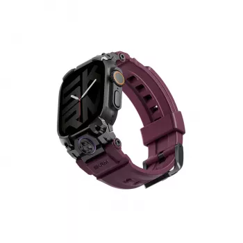 Skinarma Talon dirželis, skirtas Apple Watch Ultra 49 mm, bordo spalvos